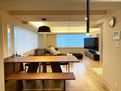 リビングダイニングキッチンリノベーション